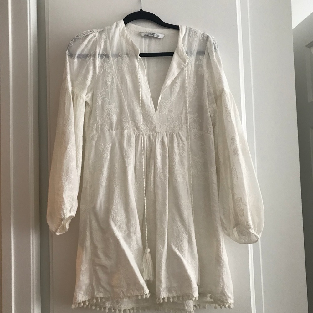 Cream dress